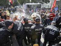 Polizei am Mainzer Landtag