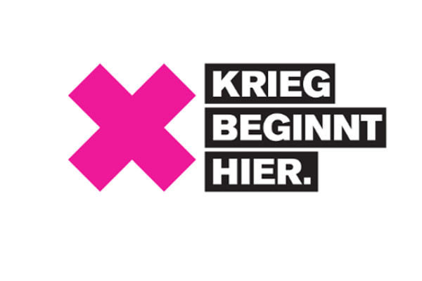 Krieg beginnt hier