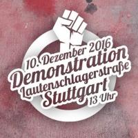 Krieg beginnt hier - Demonstration in Stuttgart