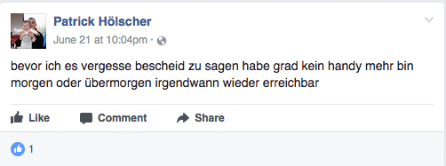 hölscher nicht erreichbar