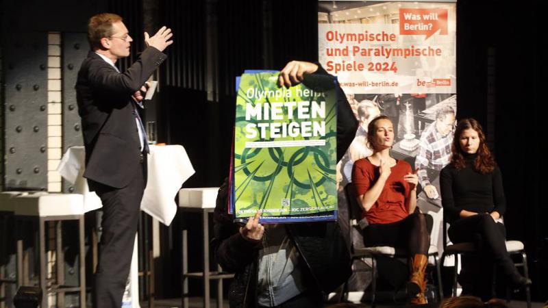 Bürgerforum zu den Olympischen Sommerspielen 2024 in Berlin