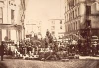 Barrikade der Kommune in Paris (1871)