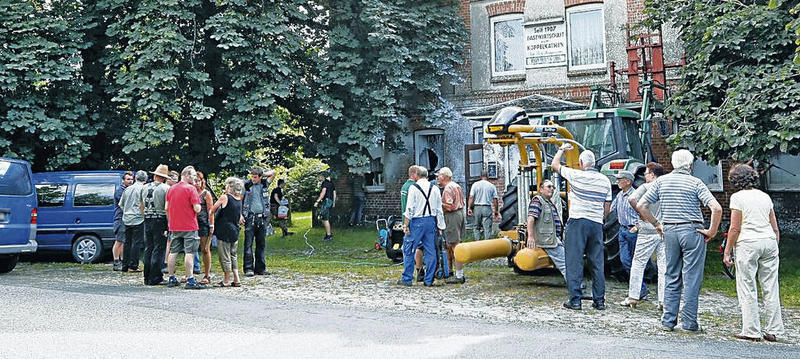 Farbanschlag auf Koberger „Koppelkaten“