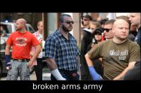 broken arms army