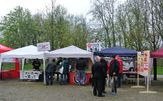 Stand auf dem DGB Fest