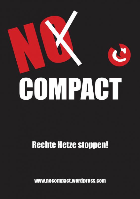 [B] Rechte Hetze stoppen! Compact raus aus den Läden! - Kampagnen Start