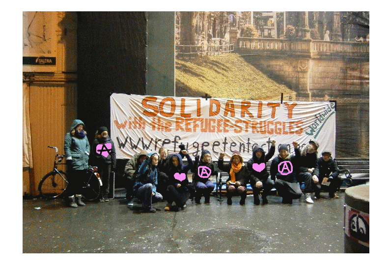 Solidarity with the Refugee Struggles