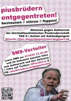 [Freiburg] SMS-Alarm zum geplanten Aufmarsch der Piusbrüder