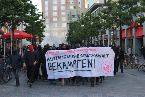 Die Breite Straße in der Rostocker Innenstadt