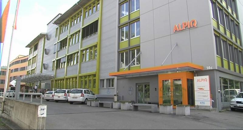Die Alpiq-Niederlassung und der Sitz einer PR-Firma wurden verschmiert.Bild: Telebärn