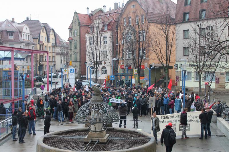 Stuttgart: Kundgebung gegen rechte Hetze - 2