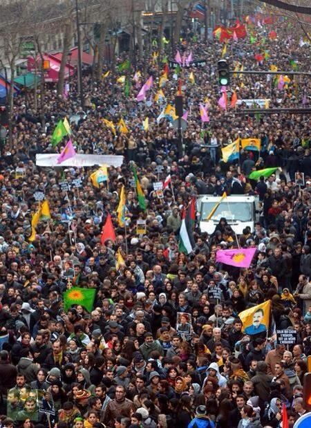 Die Demo in Paris