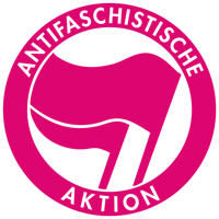 Antifa Logo Pink