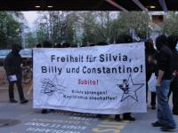 Freiheit für Silvia, Billy und Constatino!