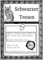 Schwarzer Tresen