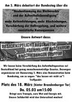 Abschiebungen stoppen! Flyer