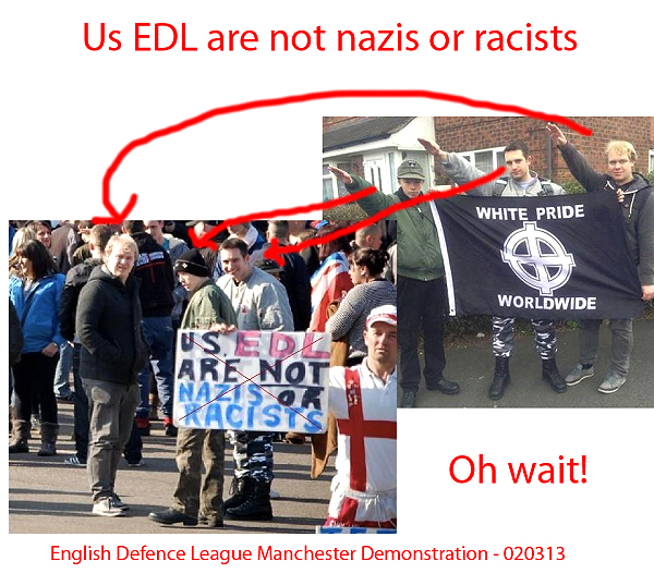 EDL = Nazis