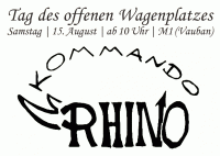 Tag des offenen Wagenplatzes (Kommando Rhino)
