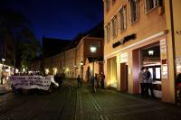 Spontan-Demo für mehr Wagenplätze am 13.08. in Freiburg (Foto: Anarchistische Gruppe)