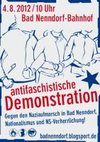 Bad Nenndorf: antifaschistische Demonstration