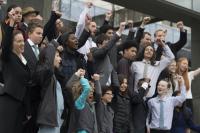 The youth plaintiffs at a court hearing in March