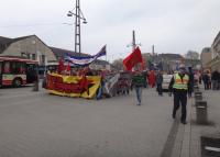 Demo am Hauptbahnhof