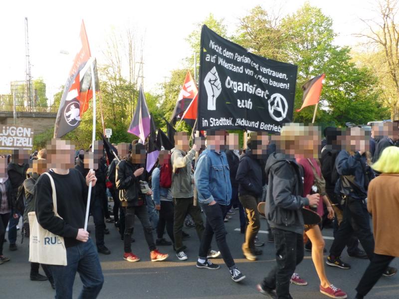 Revolutionäre Vorabenddemo 1