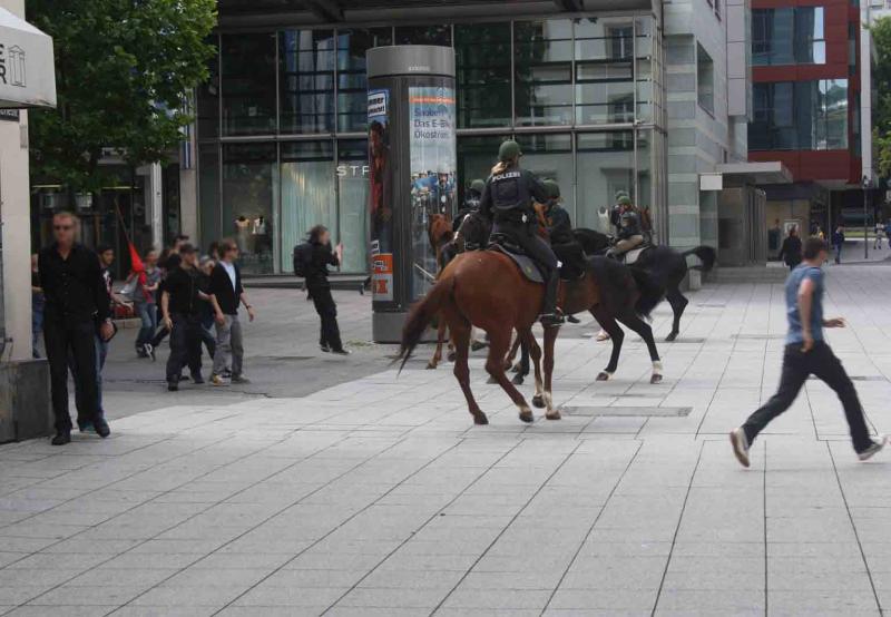 Entschlossen gegen Rassisten