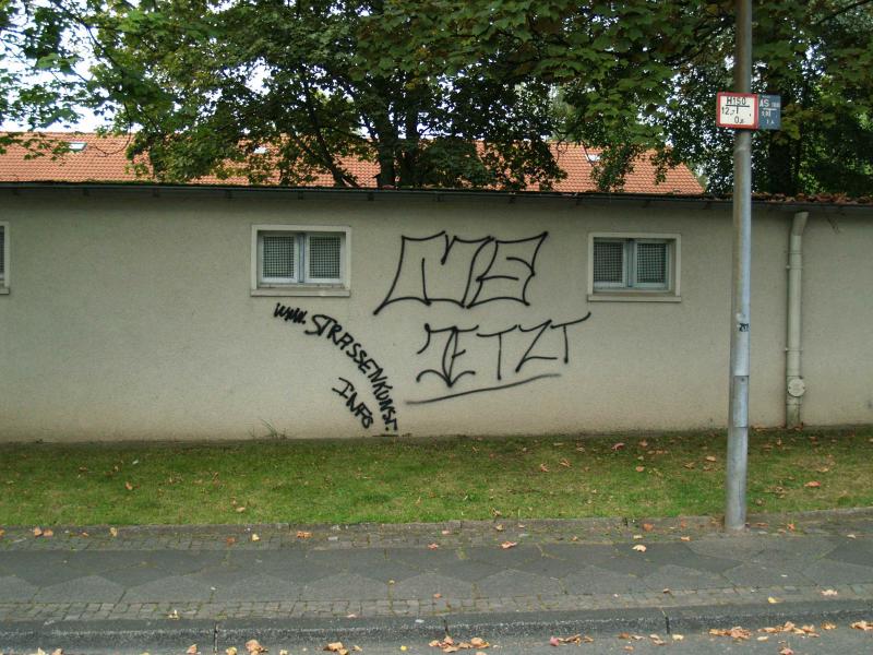 Nazipropaganda in Altenbochum22.9.2008 (Foto Azzoncao)