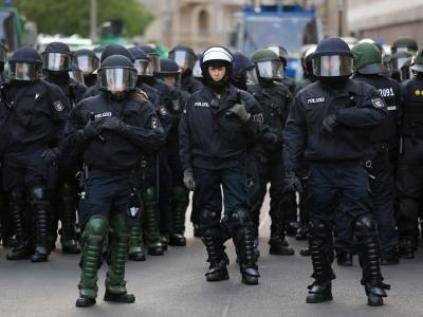 Polizisten in Berlin