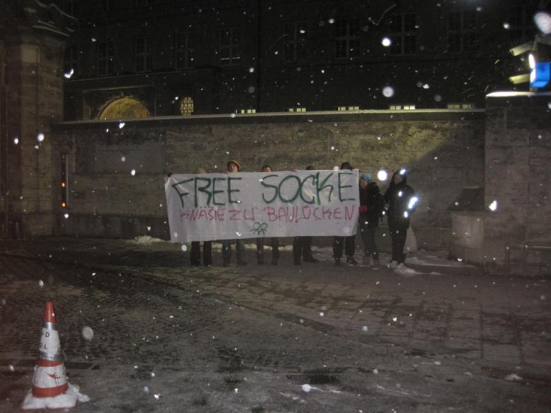 Free Socke! Knäste zu Baulücken!