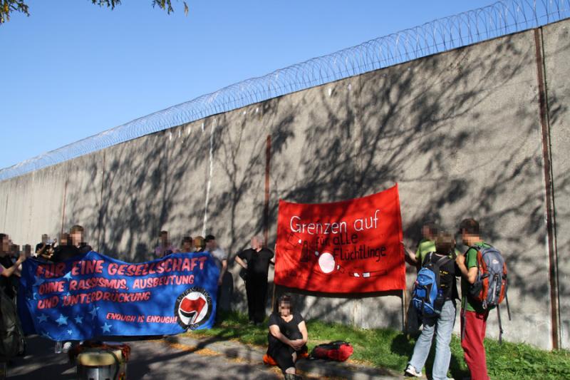 Antira-Demo in Mannheim