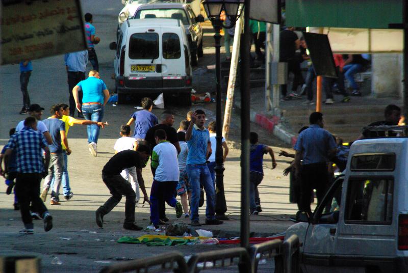 Bügerkriegsähnliche Zustände in Hebron