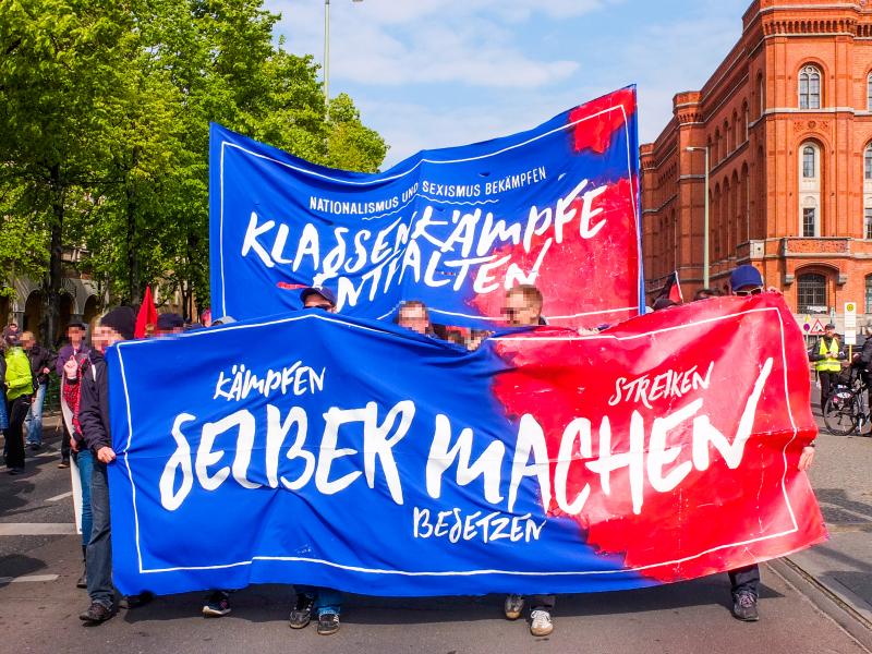 Klassenkämpferischer Block auf DGB-Demo [4]