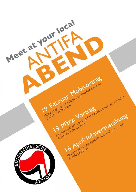 Antifa Abend 2013 1. Quartal