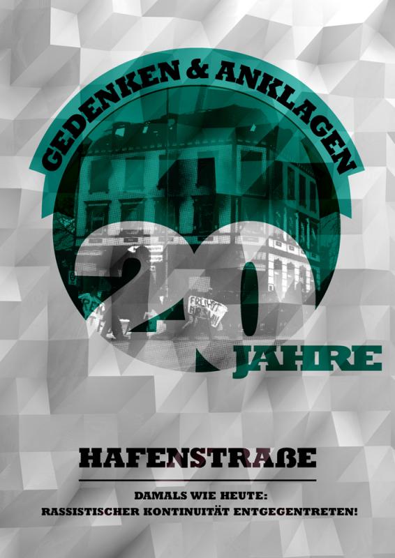 Gedenken & Anklagen - 20 Jahre Hafenstraße