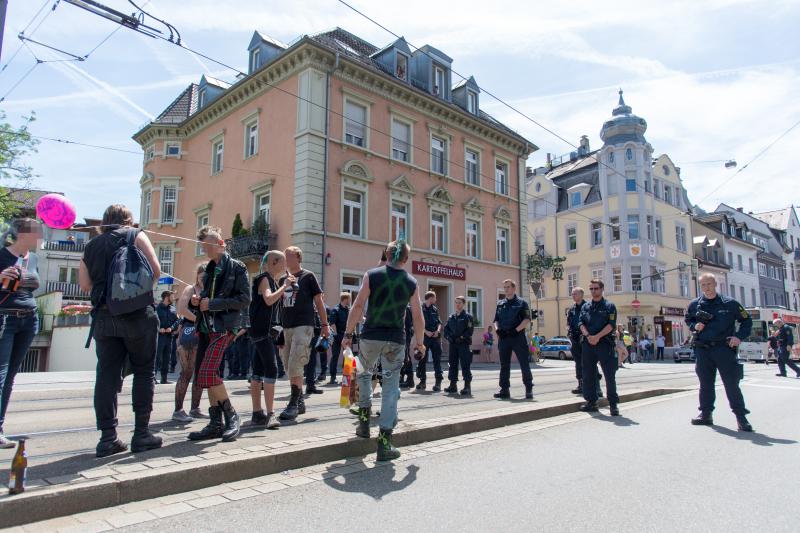 Ausbruchsversuch an der Johanneskirche