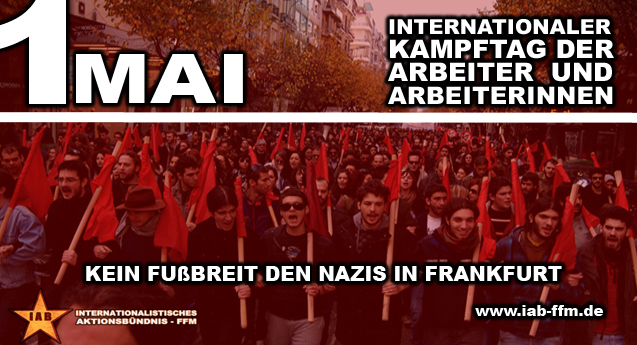 1. Mai Frankfurt - No Pasaran dem Faschismus