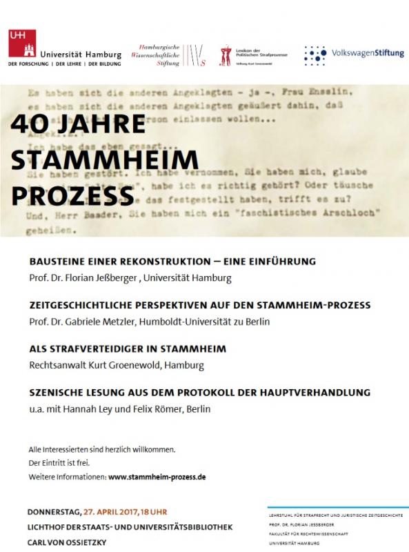 Forschungsprojekt Stammheim-Prozess 2