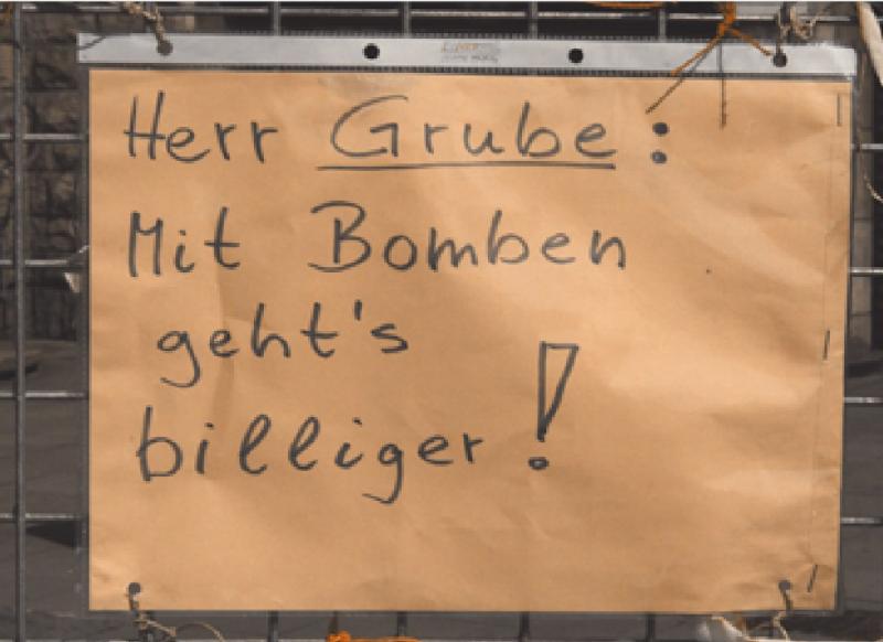 Bomben für S21?