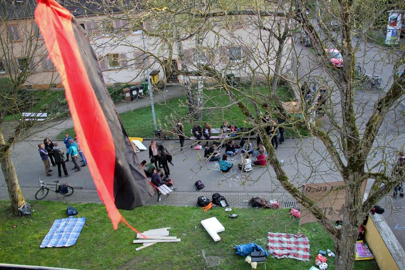 Sommer, Sonne, Squat (Foto: ag-freiburg)