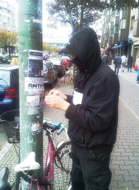 Demo gegen Repression in Weißensee - 2
