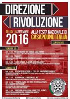 Chianciano - Direzione Rivoluzione 2016 - Konferenzprogramm