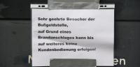 Bußgeldstelle der Polizei Berlin nach Brandanschlag geschlossen