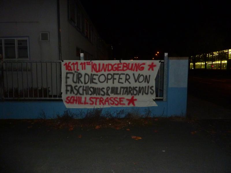 Transparent an der Schmalbachstraße