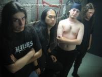 Die Metalband "Forgotten Tomb"