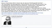 LKR Berlin teilt auf Facebook rechten Blog "philosophia-perennis.com"