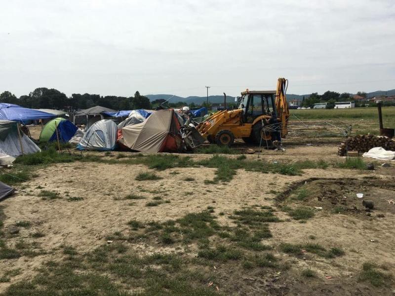 Eviction of Idomeni Camp
