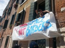 Greek and German consulates occupied in Bologna and Venice