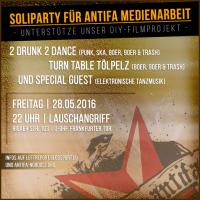 Soli-Party für’s AFA-Filmprojekt 2016